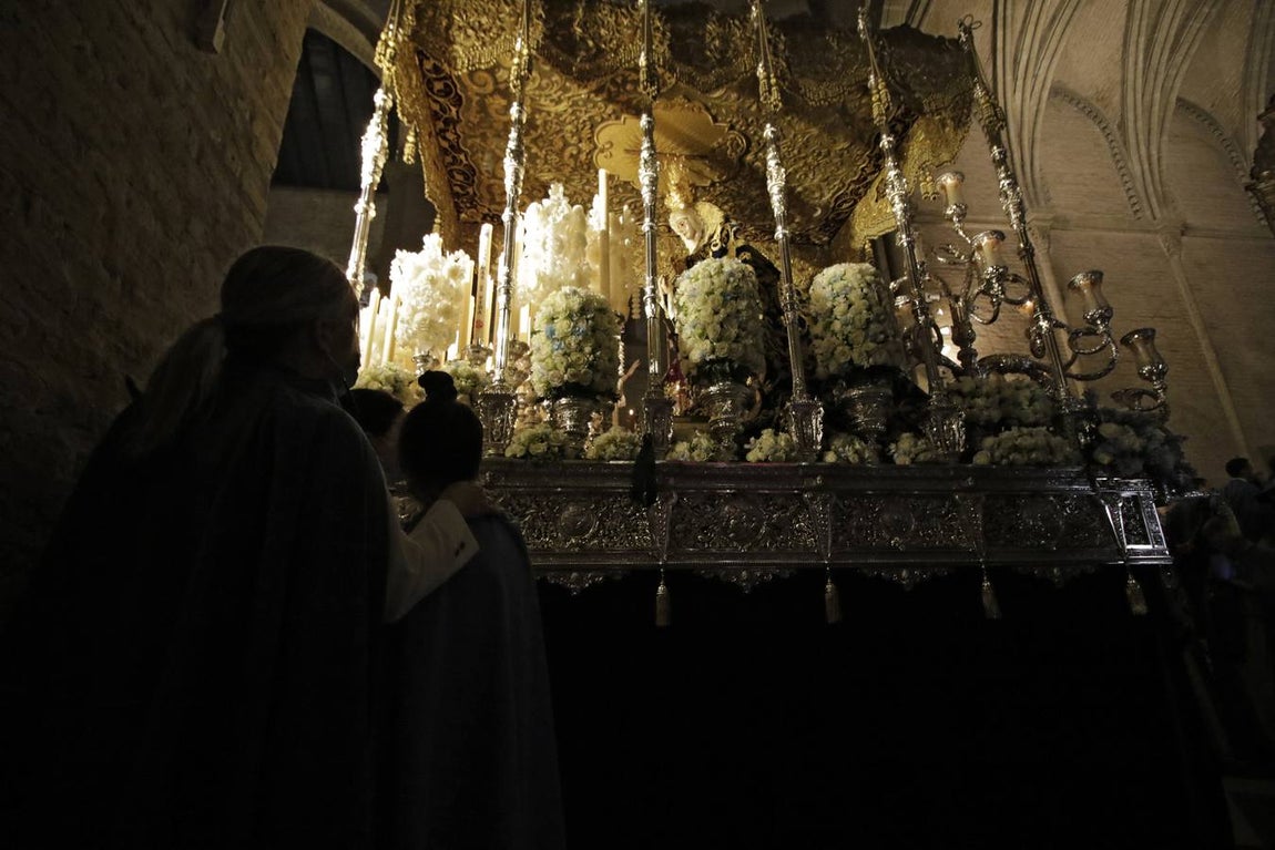 La hermandad de San Esteban suspende su estación de penitencia en el Martes Santo de 2022. JUAN FLORES