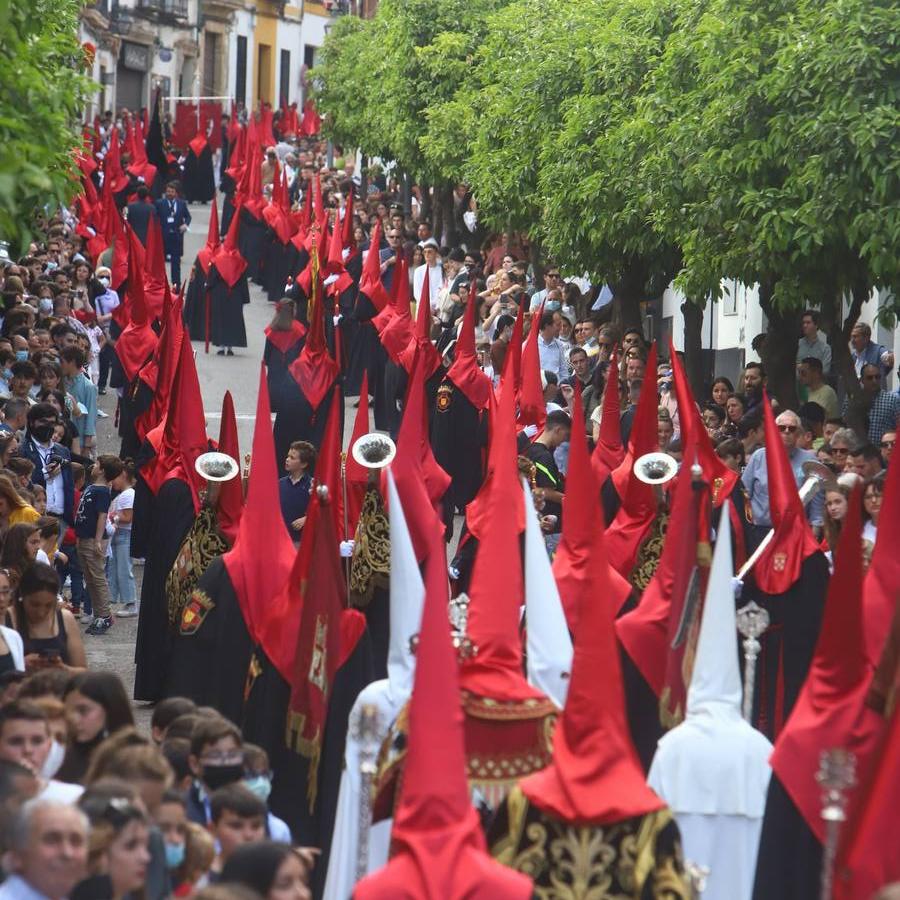 Jueves Santo | La esperada salida de la Caridad de Córdoba, en imágenes