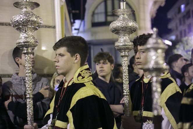 Subir al Calvario desde la Magdalena en la Madrugada de Sevilla