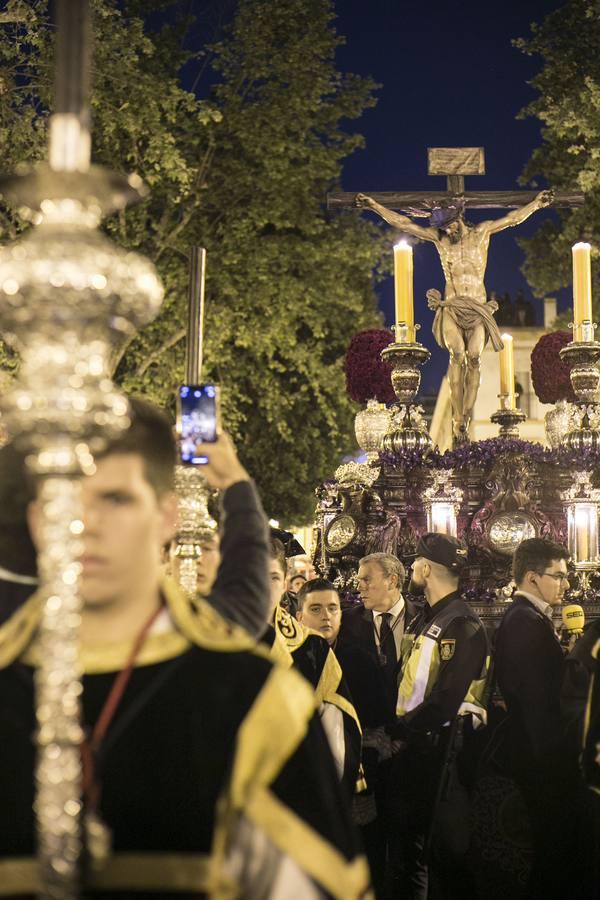 Subir al Calvario desde la Magdalena en la Madrugada de Sevilla