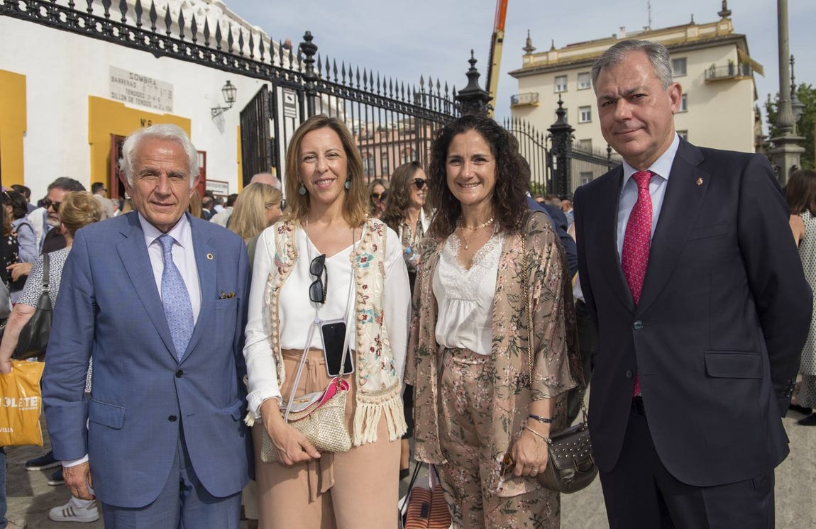 Antonio Pascual, Laura Díaz, Rafaela Osuna y José Luis Sanz. ROCÍO RUZ