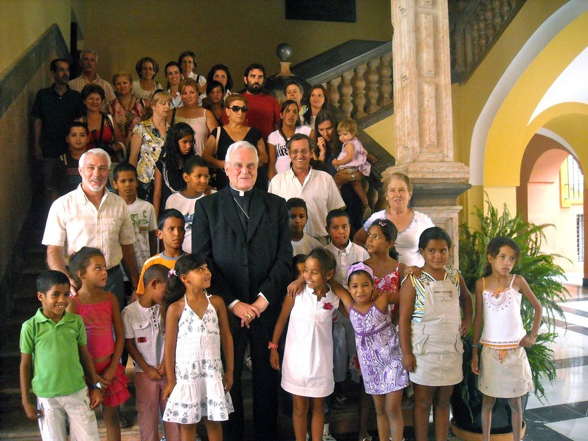 Recepción de niños saharauis. ABC