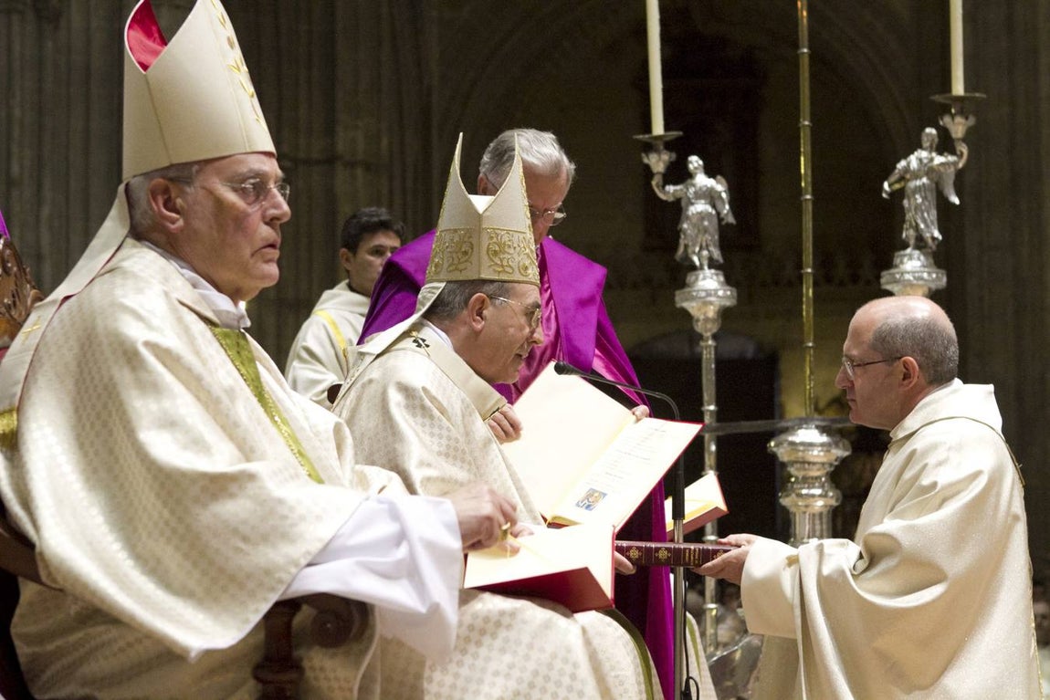 Acto de ordenación de Santiago Gómez Sierra como obispo auxiliar. KAKO RANGEL