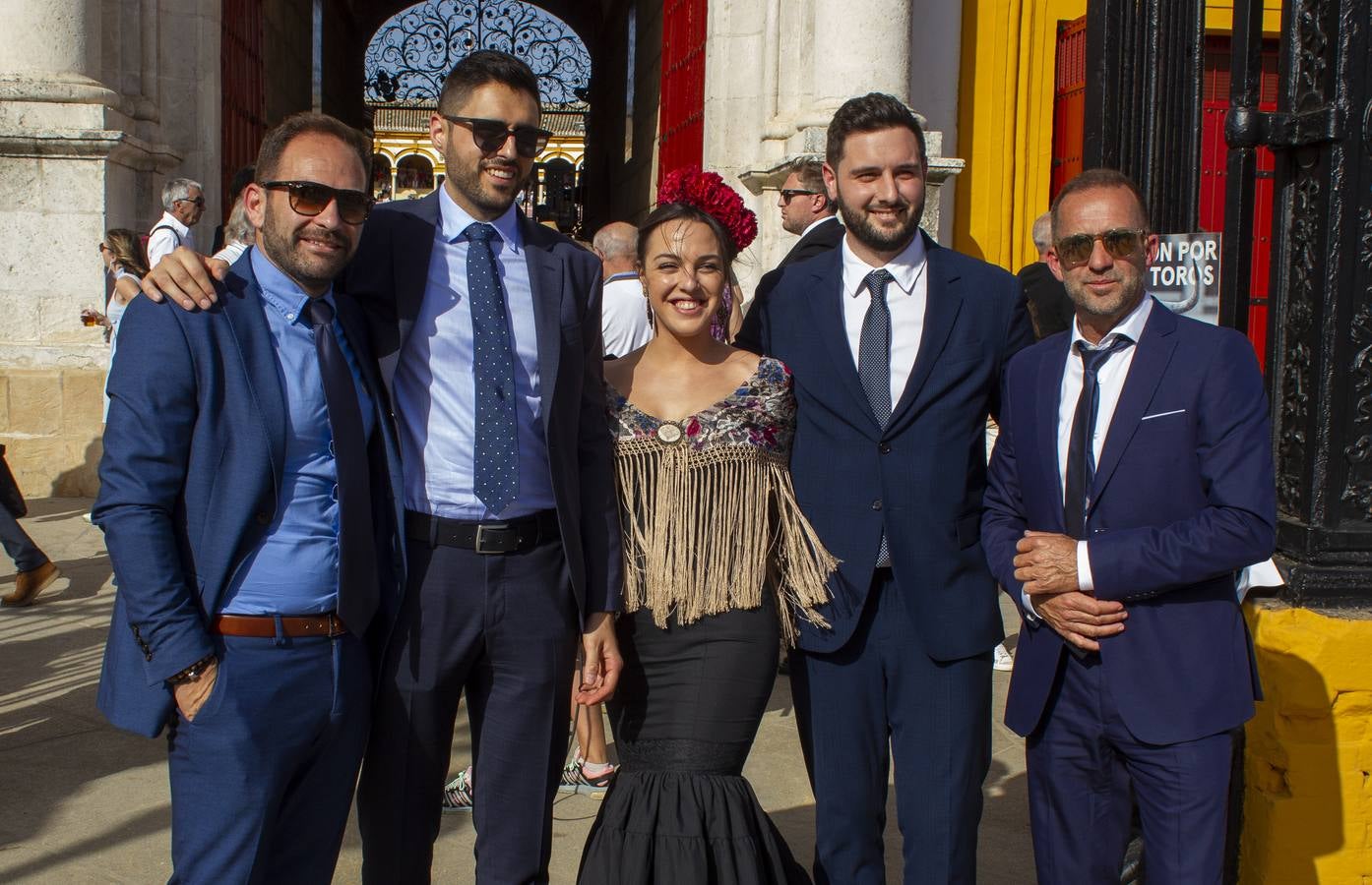 En imágenes, Puerta del Príncipe de la corrida de rejones en Sevilla