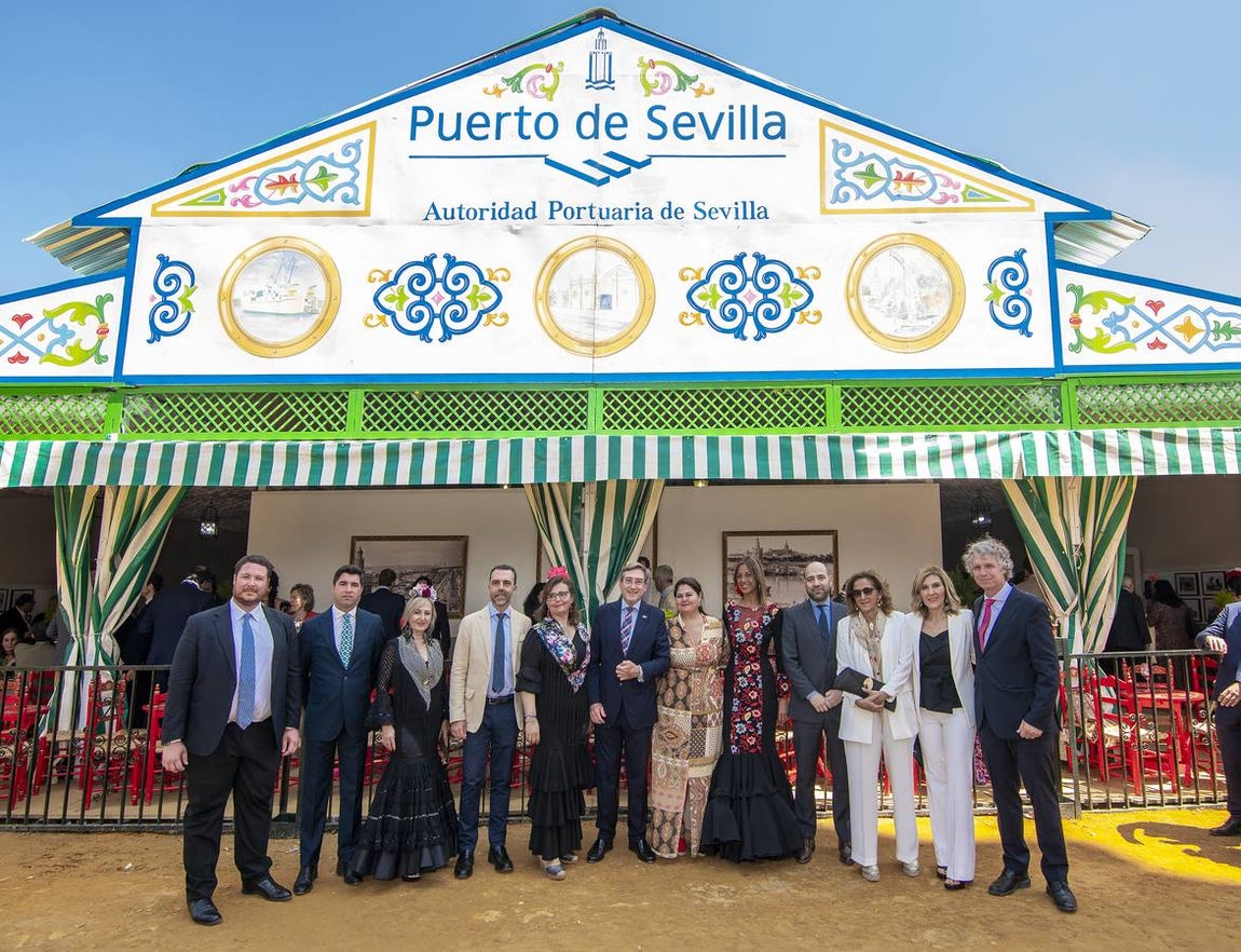 Recepción de la Autoridad Portuaria de Sevilla. JUAN JOSÉ ÚBEDA