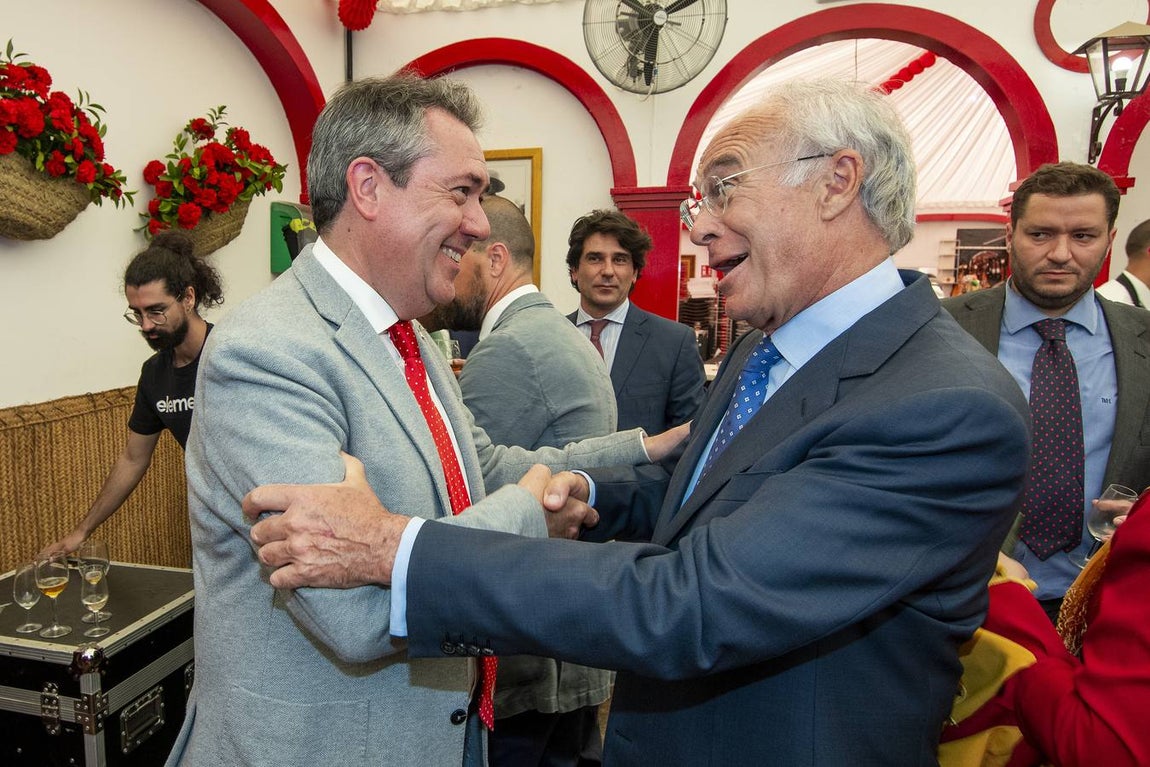 Recepción de la Fundación Cajasol. JUAN JOSÉ ÚBEDA