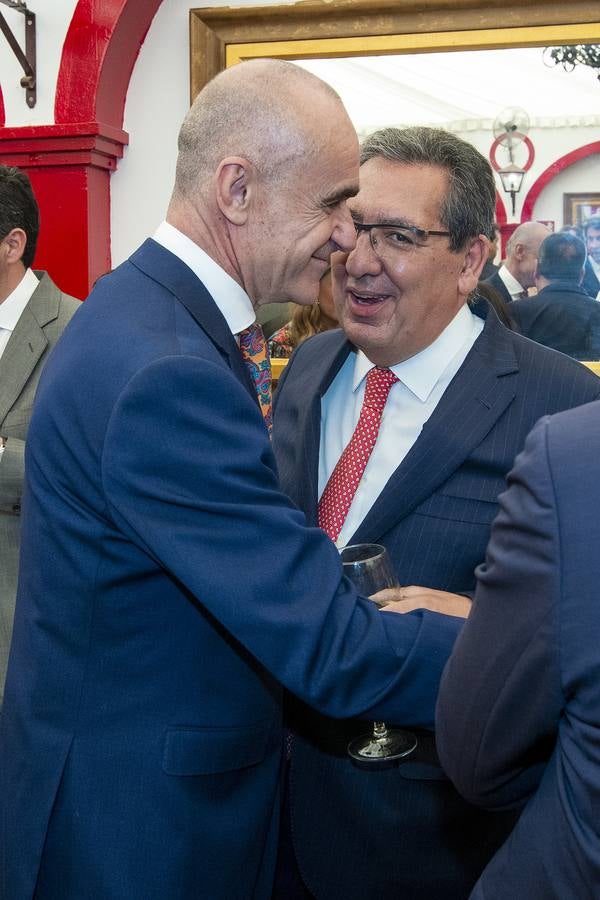 Recepción de la Fundación Cajasol. JUAN JOSÉ ÚBEDA