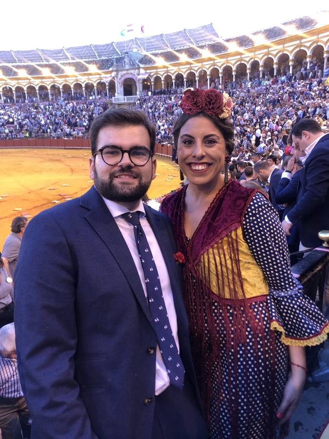 Foto de los lectores de ABC de la Feria de Sevilla 2022. ABC