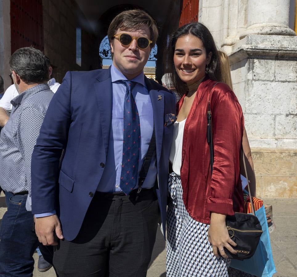 Javi Montaño e Isabel Llamas. MANUEL GÓMEZ
