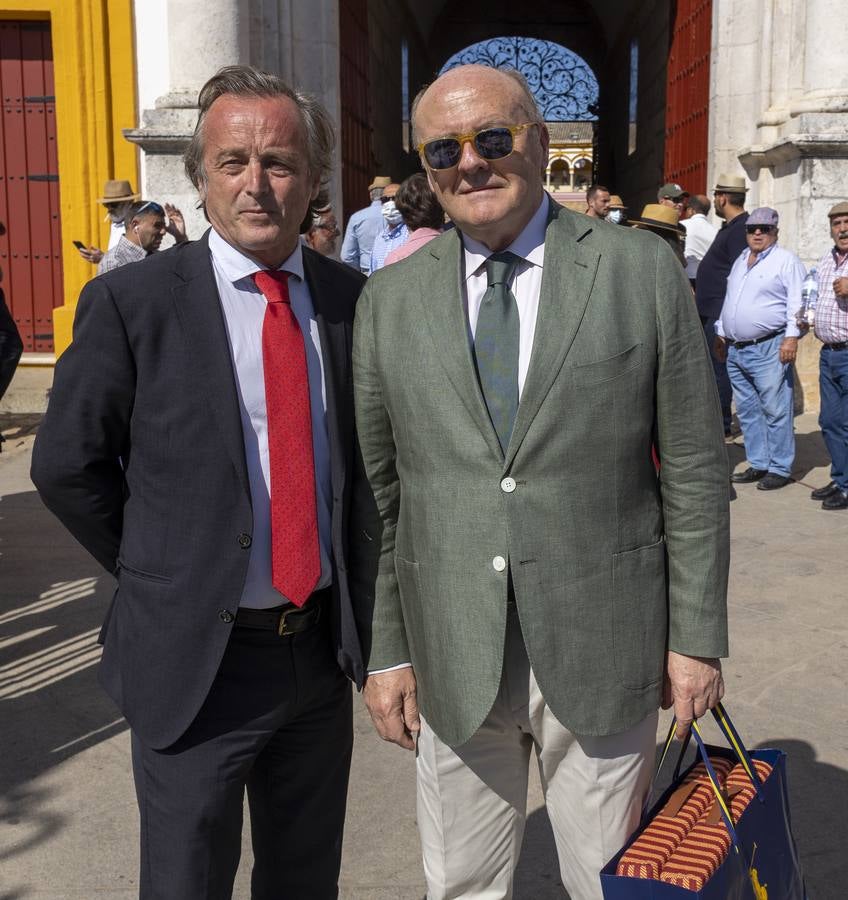 Fernando Murube y Ángel Aguado. MANUEL GÓMEZ