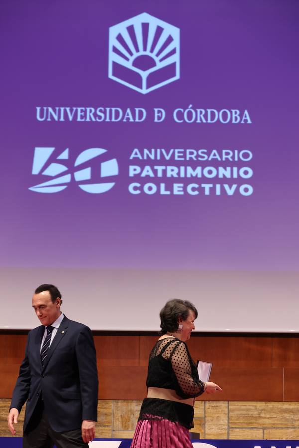 El reconocimiento de la Universidad de Córdoba a la sociedad en sus 50 años, en imágenes