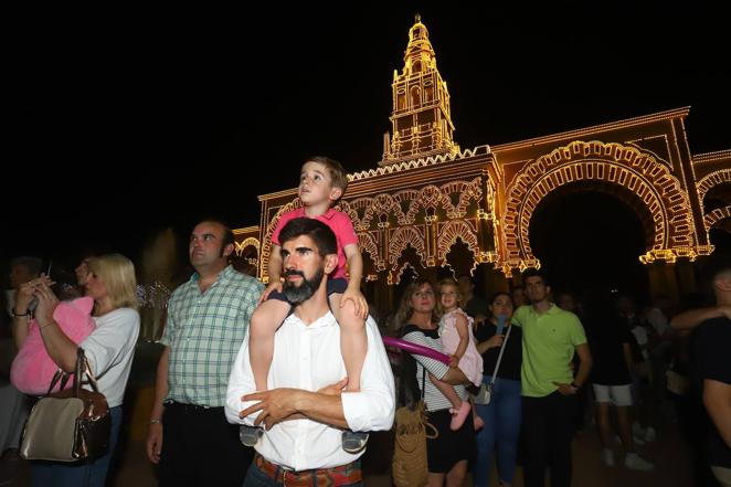 El encendido del alumbrado de la Feria de Córdoba 2022, en imágenes