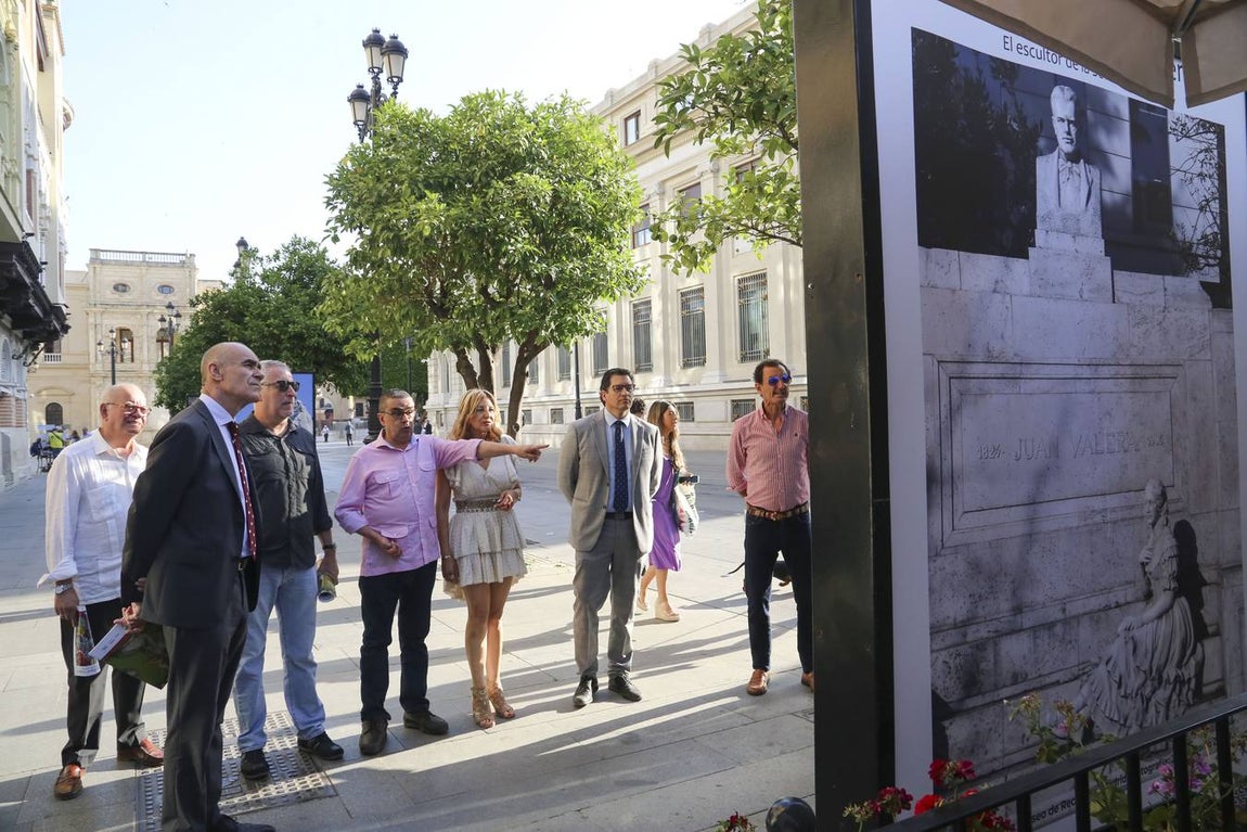 Distintos puntos de Sevilla acogen una exposición sobre Lorenzo Coullaut-Valera, &#039;El escultor de la Sevilla Universal&#039;