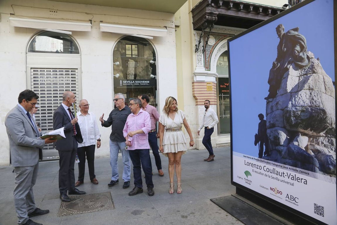 Distintos puntos de Sevilla acogen una exposición sobre Lorenzo Coullaut-Valera, &#039;El escultor de la Sevilla Universal&#039;