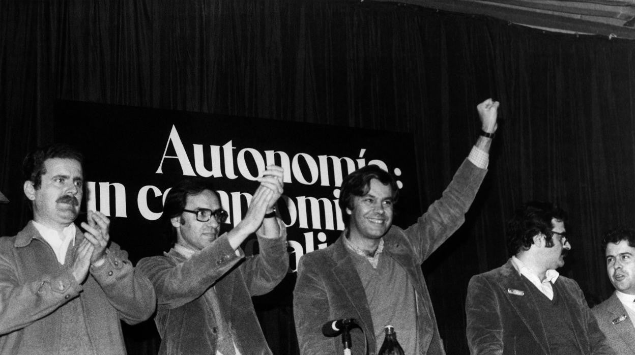 Los hitos de la política andaluza, en imágenes