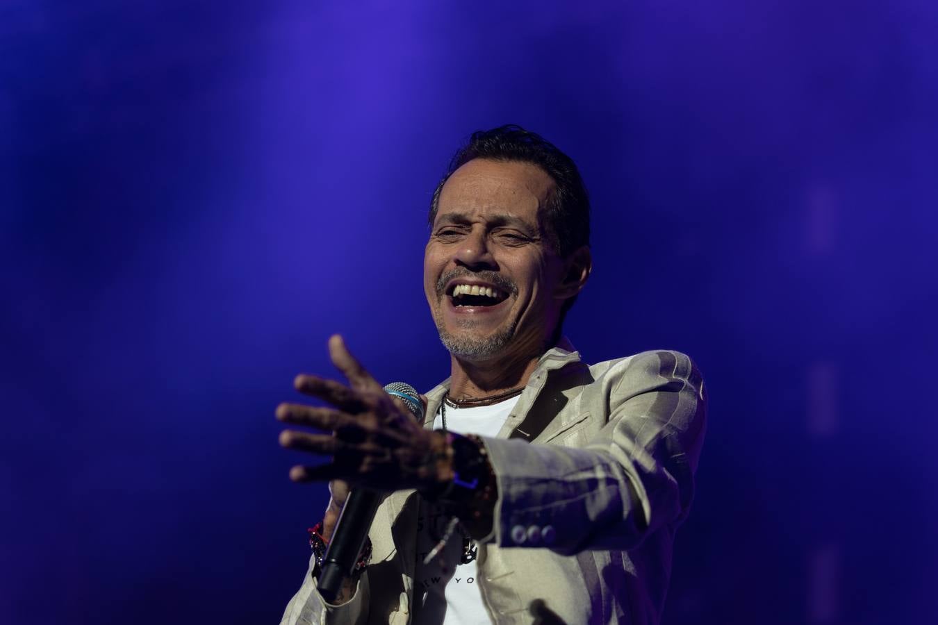 Marc Anthony caldea Sevilla con una fiesta boricua de altos vuelos