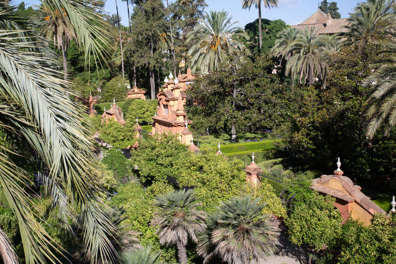 Las imágenes y perspectivas que se ven desde los nuevos espacios visitables del Alcázar
