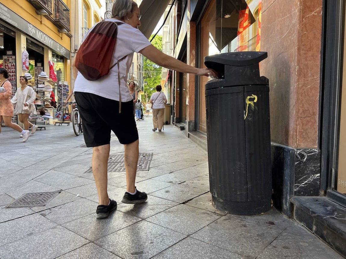 La suciedad inunda las calles de Sevilla