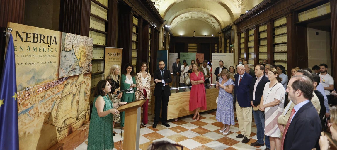 &#039;Nebrija en América&#039;, la nueva exposición que ya puede verse en el Archivo  de Indias