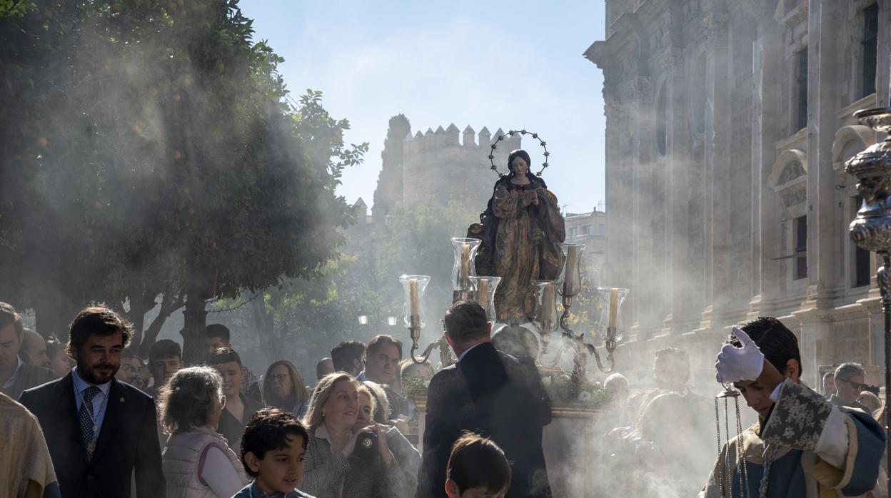 Horario e Itinerario Traslado Pura y Limpia del Postigo hoy en Sevilla