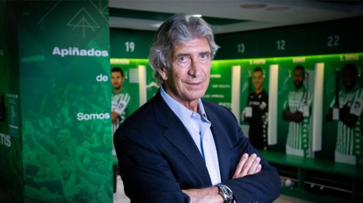 Manuel Pellegrini, entrenador del Real Betis