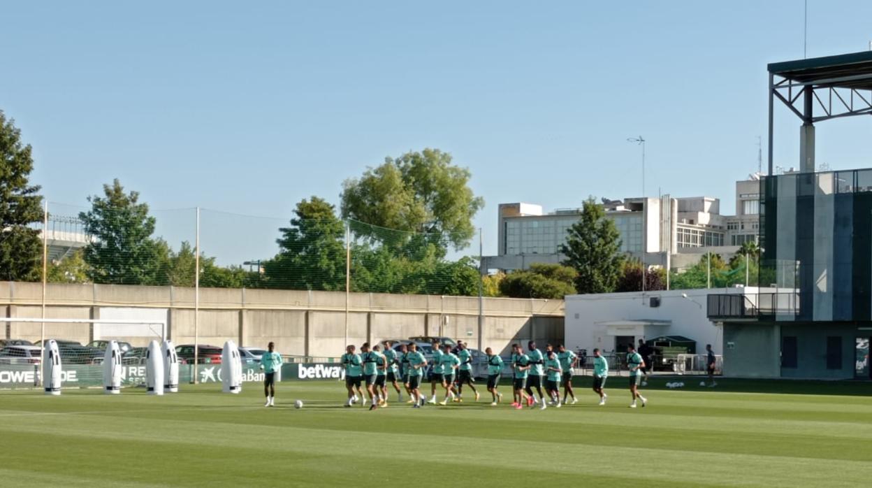 Entrenamiento del Real Betis