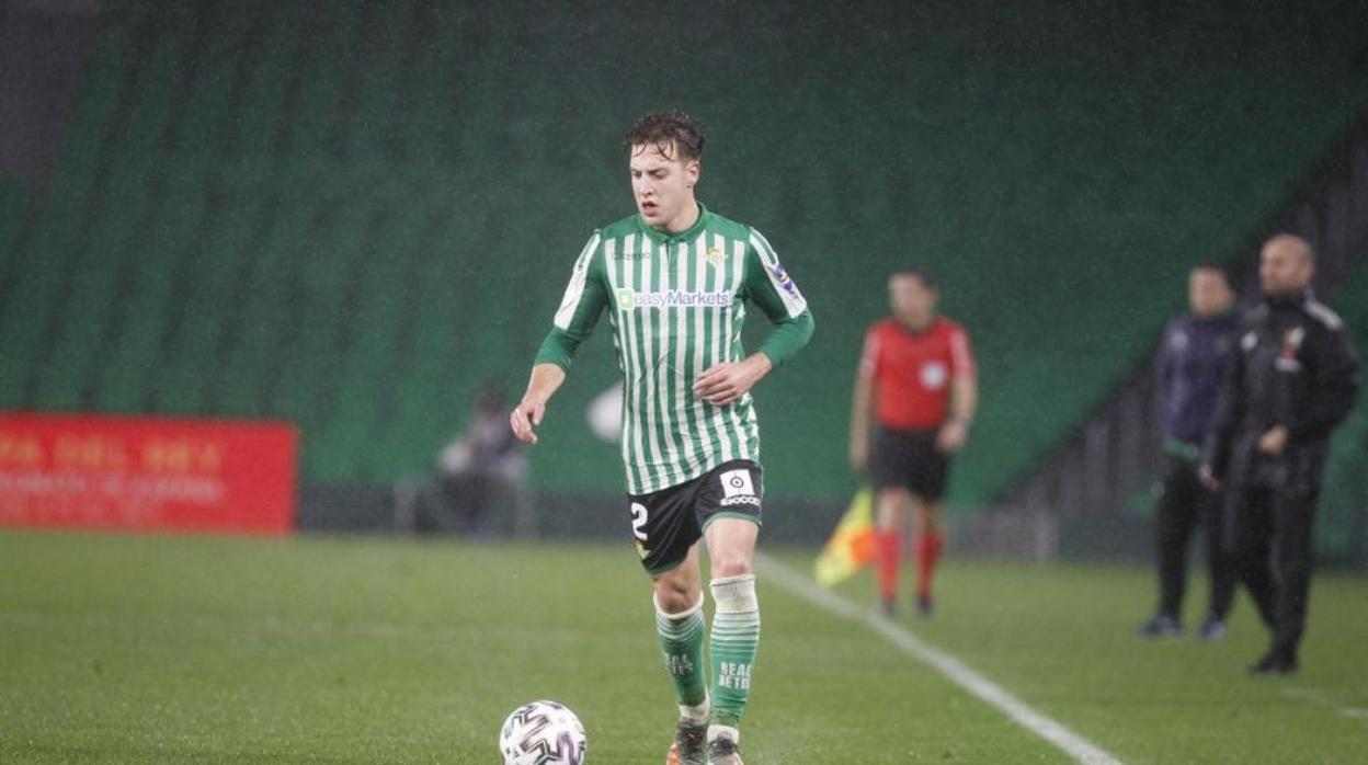 Francis, durante el Antoniano-Betis de la Copa del Rey 19-20