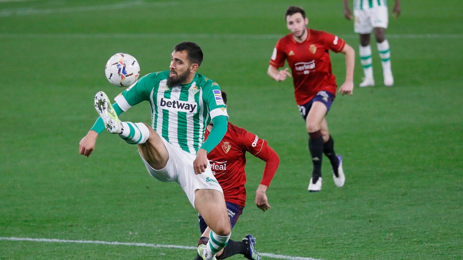 Borja Iglesias: «No ha sido el día más fino, pero hemos logrado la victoria»