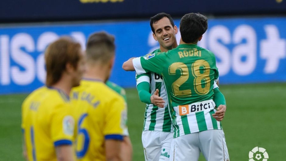 Gol de Juanmi en el Cádiz - Betis (0-1)