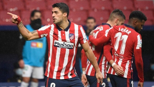 Las ausencias de Luis Suárez en las alineaciones del Atlético de Madrid en LaLiga 20-21