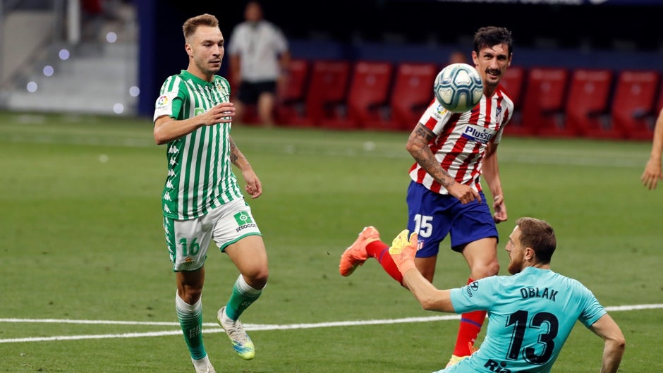 Betis - Atlético: horario, canal y dónde ver en TV y online