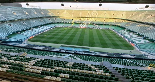El estadio Benito Villamarín