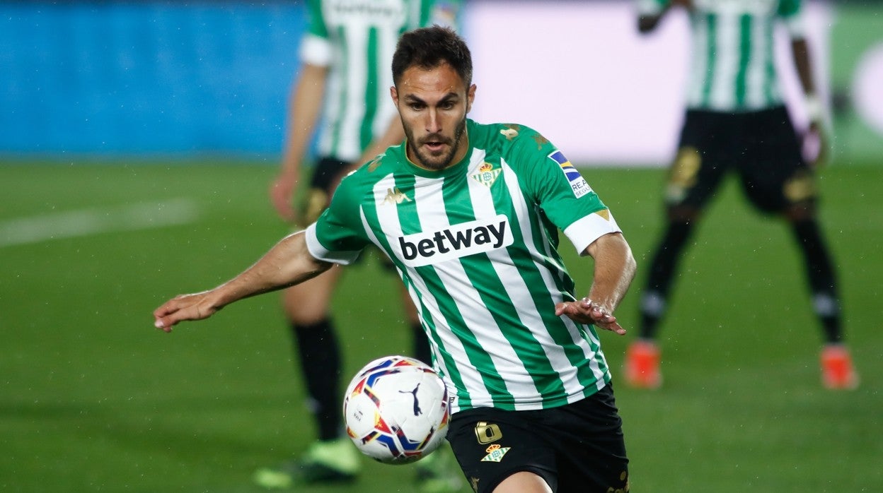 Víctor Ruiz, durante el Real Madrid-Real Betis del pasado sábado