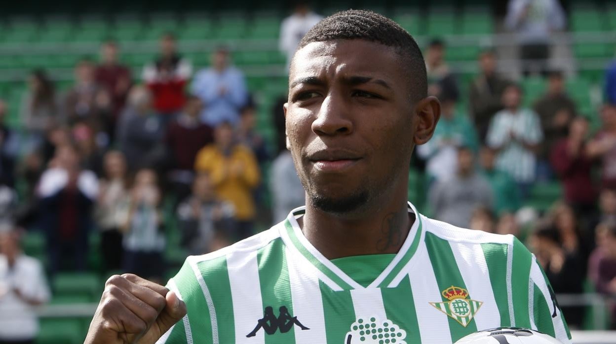 Emerson, el día que fue presentado como nuevo jugador del Real Betis