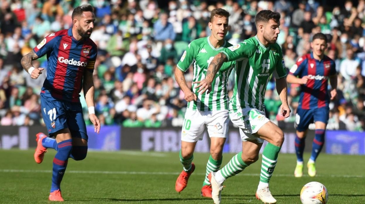 Betis - Levante: las estadísticas del partido