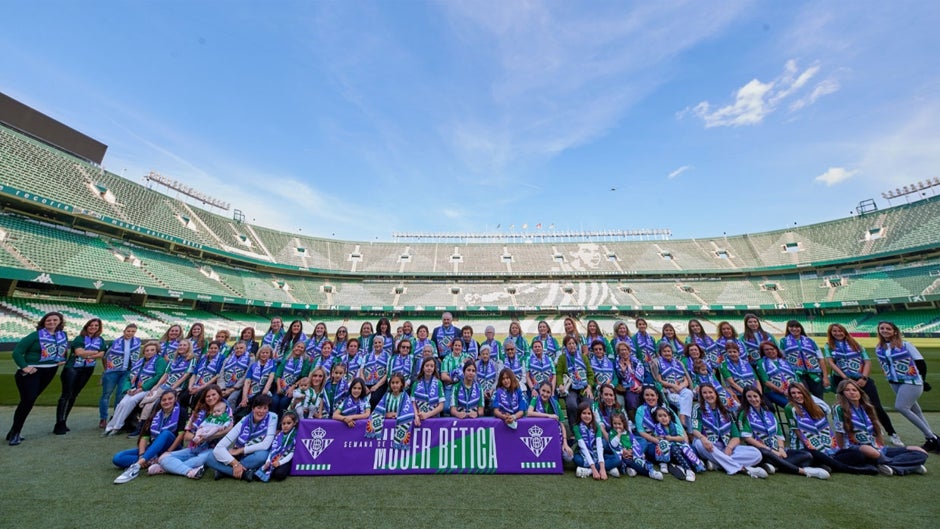 Los actos del Betis para conmemorar la X Semana de la Mujer Bética