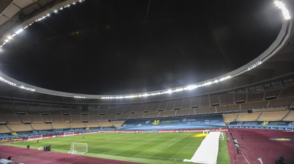 Imagen panorámica del estadio de La Cartuja