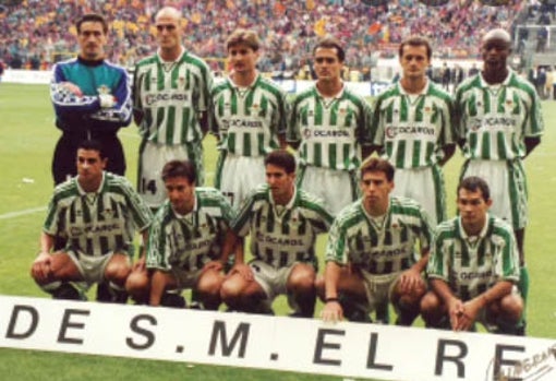 El once del Betis en la final de 1997