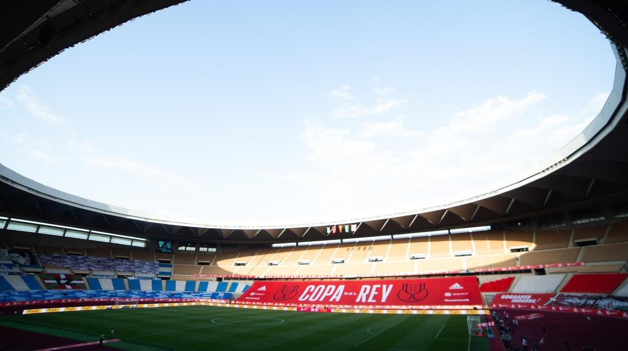 Así lució el estadio en la final de Copa del Rey de la temporada 2019-20