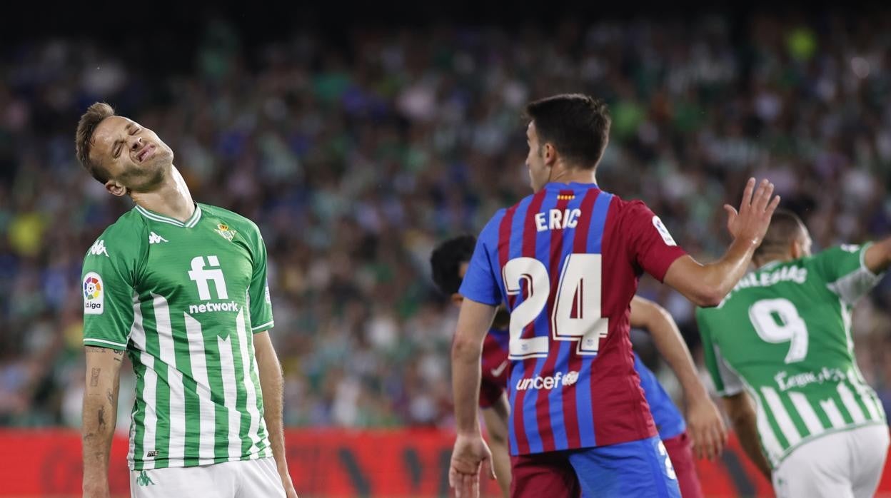 Lance del Betis - Barcelona