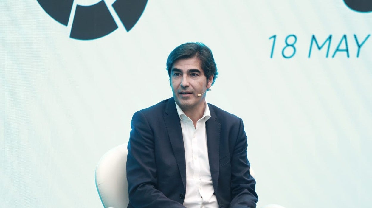 Ángel Haro en el acto de LaLiga