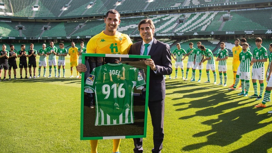 Joel Robles: «A todo el que me pregunte por el Betis siempre le hablaré muy bien»