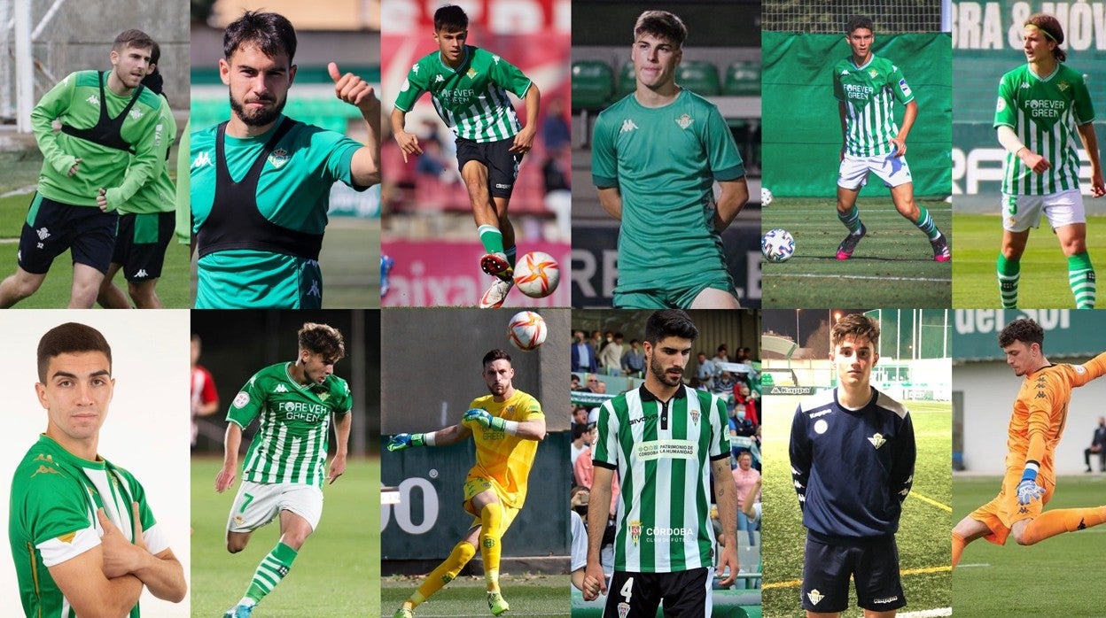 Los doce canteranos del Real Betis que está previsto que empiecen la pretemporada a las órdenes de Manuel Pellegrini