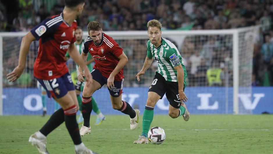 Betis - Osasuna: resumen, resultado y gol (1-0)
