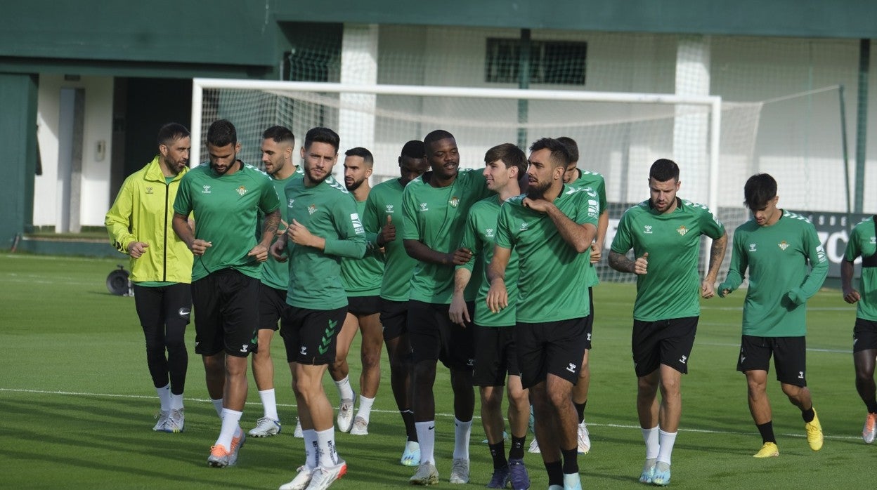 Sesión de entrenamiento del sábado