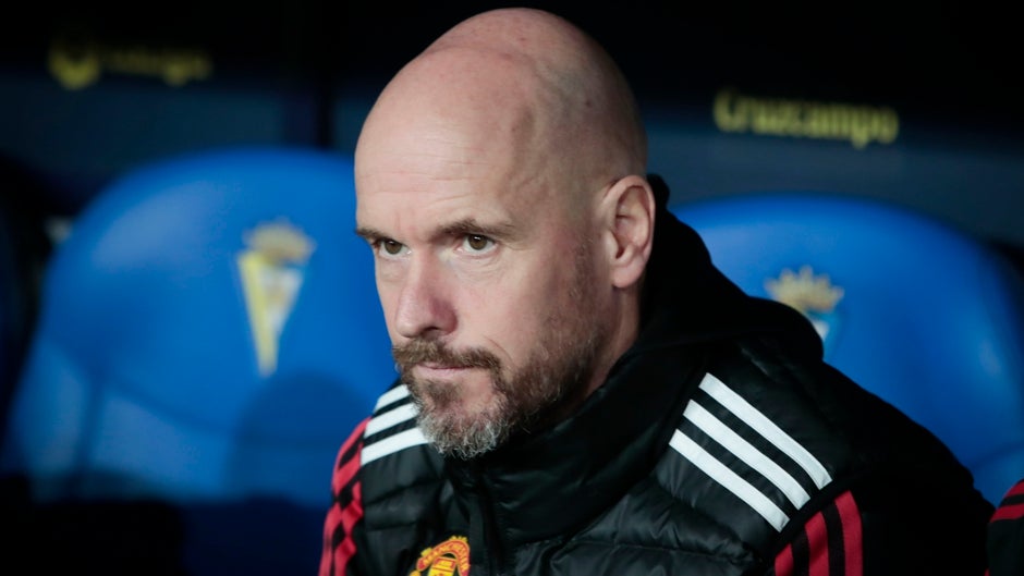 El enfado de Ten Hag antes de visitar el Villamarín