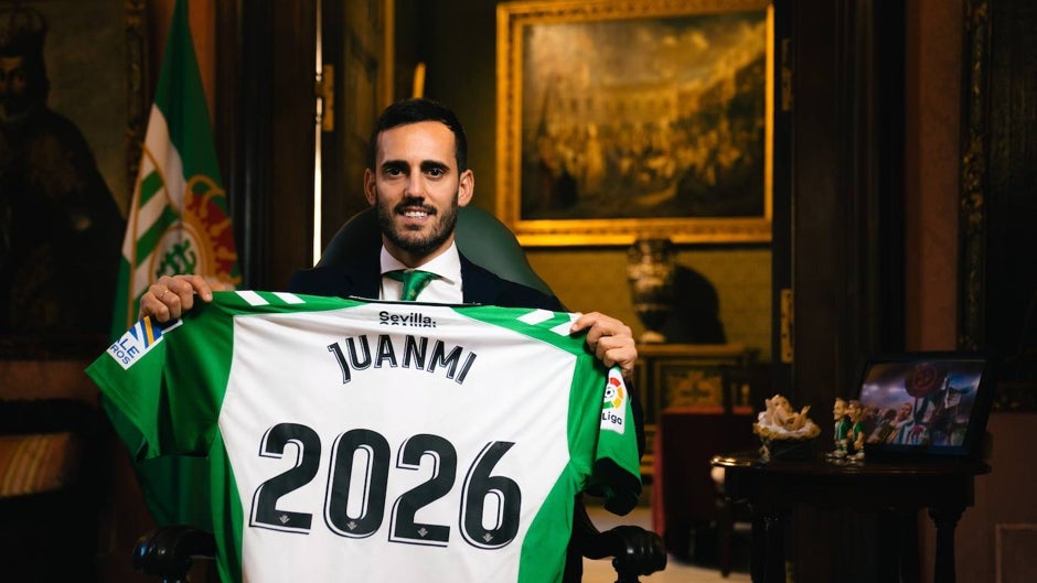 El Betis anuncia la renovación de Juanmi