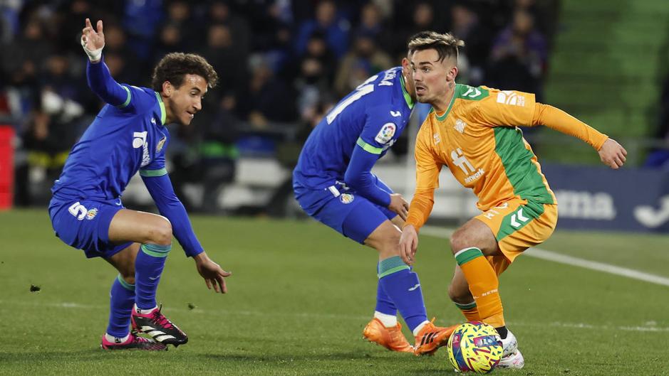 Getafe - Betis, las estadísticas del partido