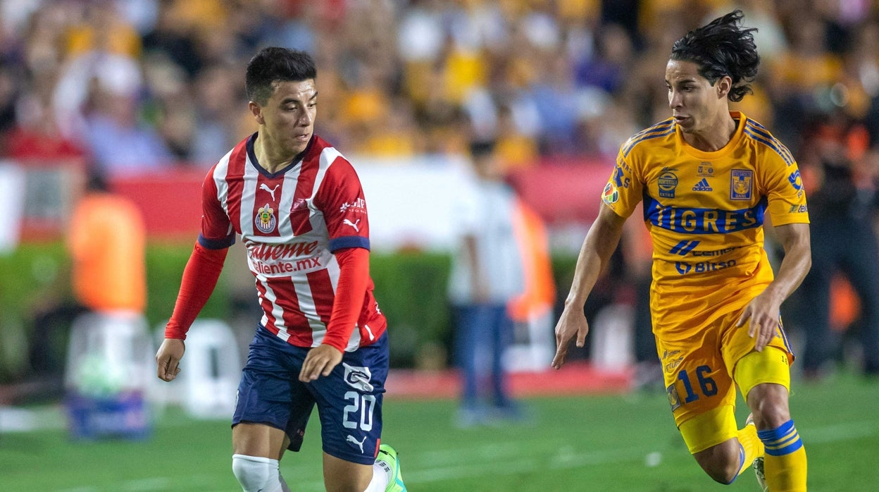 Lainez, campeón de la Liga MX con Tigres