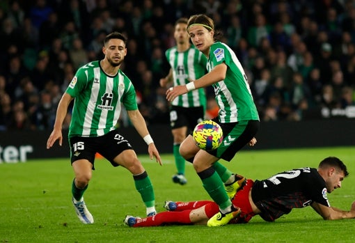 Félix, en el Betis - Athletic